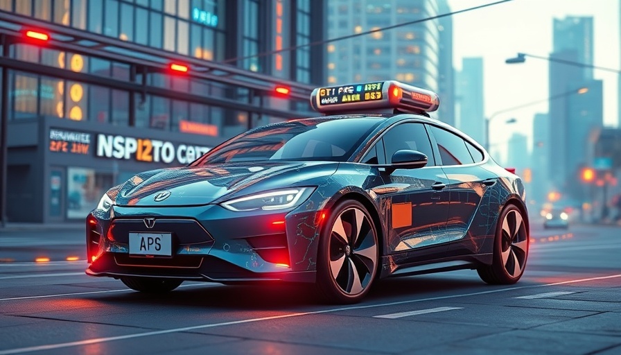 AI electrolyte additive combinations in electric car illustration.