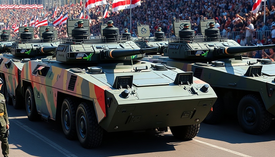China’s New High-Tech Weapons displayed in a military parade.