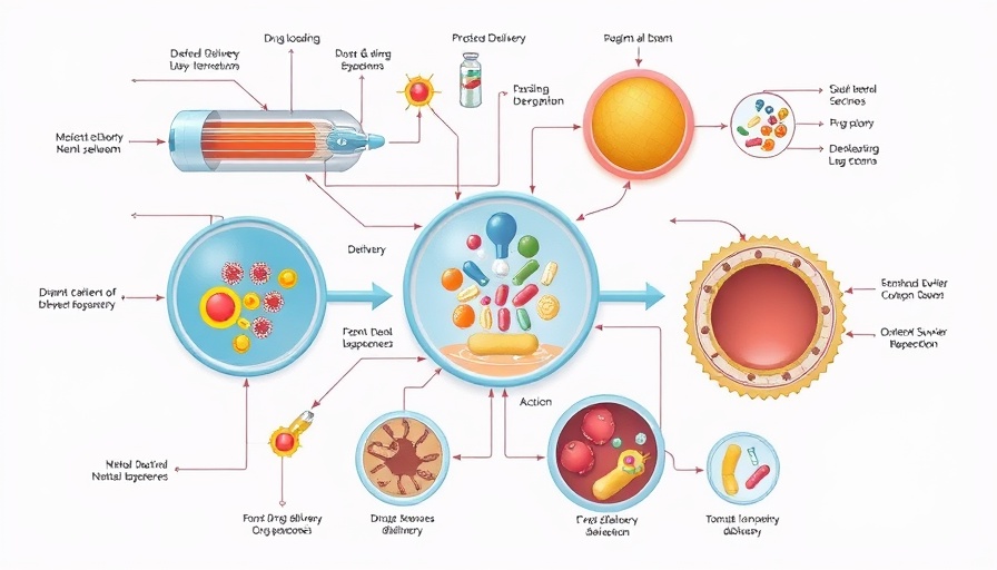 Schematic of multifunctional drug delivery systems in action.