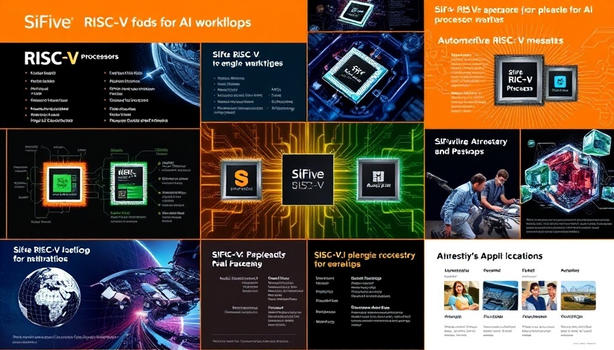 SiFive RISC-V Processors for AI Workloads in diverse industries.
