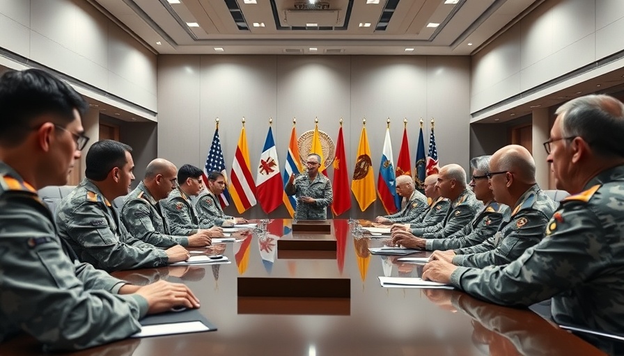 NATO response to Russian drones meeting in conference room.