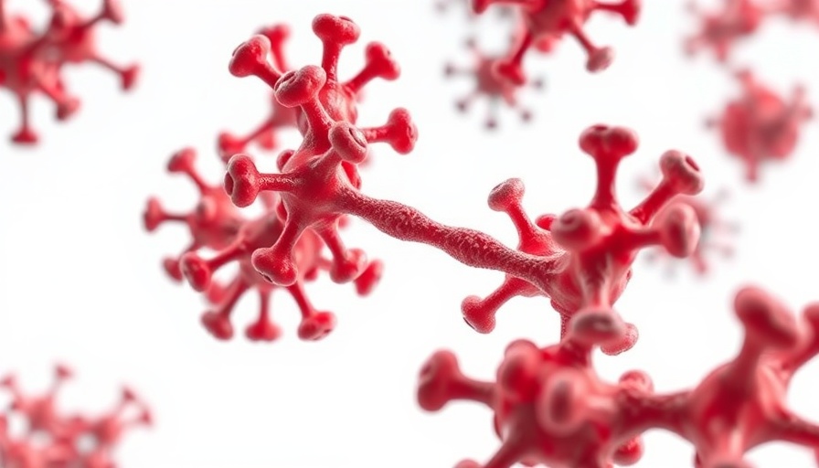 Molecular structures of blood clotting factors in biology.