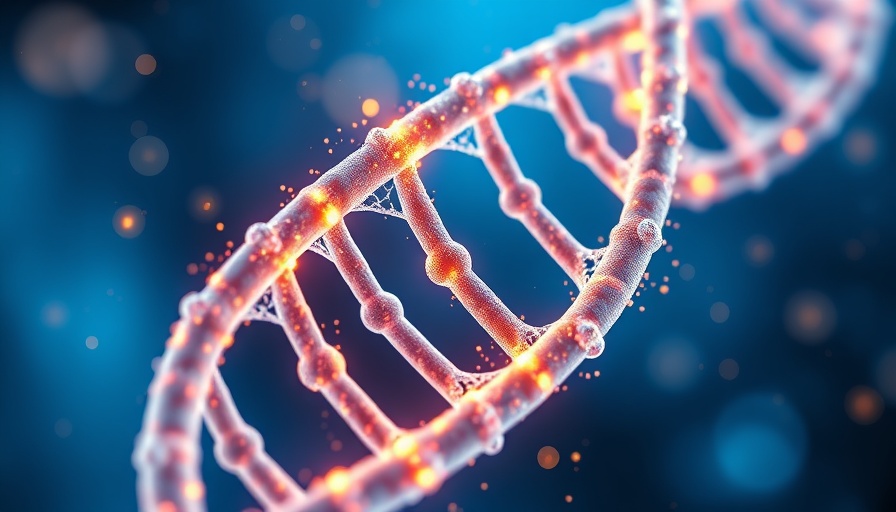 Futuristic glowing DNA strand, symbolizing reducing error rates in prime editing.