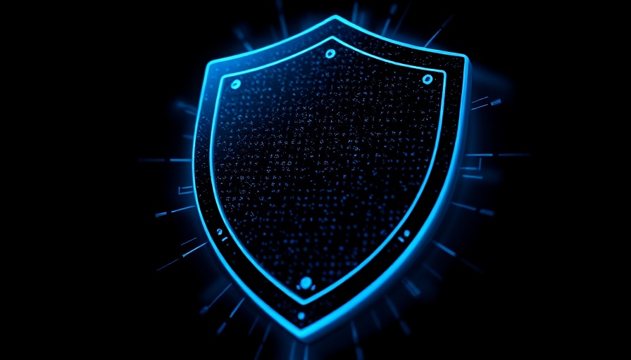 Futuristic shield abstract art symbolizing Microsoft Entra ID security vulnerability