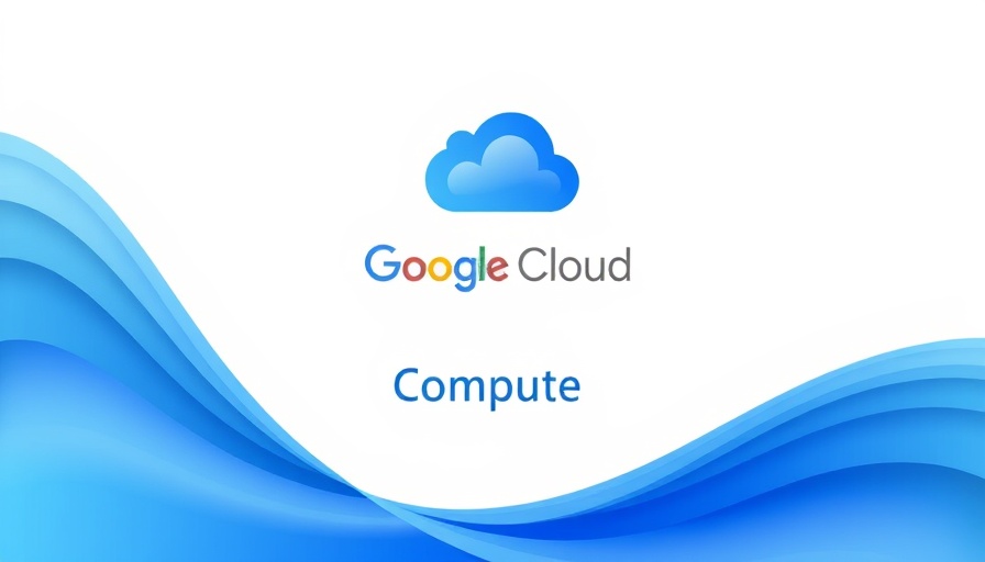 Digital design with blue lines and Google Cloud logo representing Flex-start VMs.