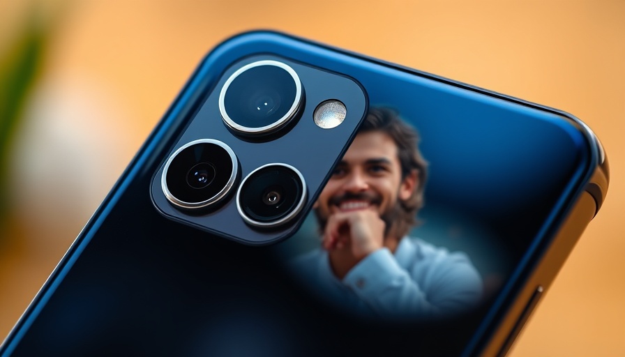 Xiaomi 17 Pro Max Dual Screens close-up showing a selfie display