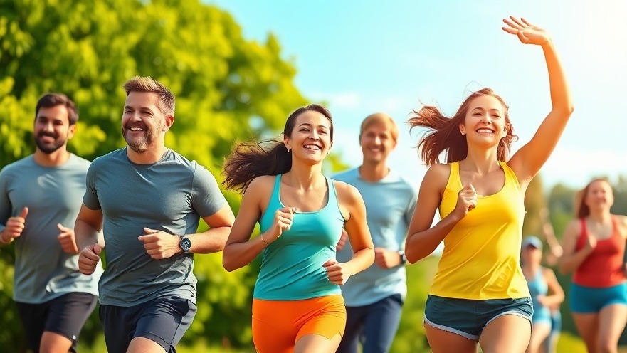 Healthy individuals enjoying outdoor activities, showcasing the anti-aging effects of berberine.