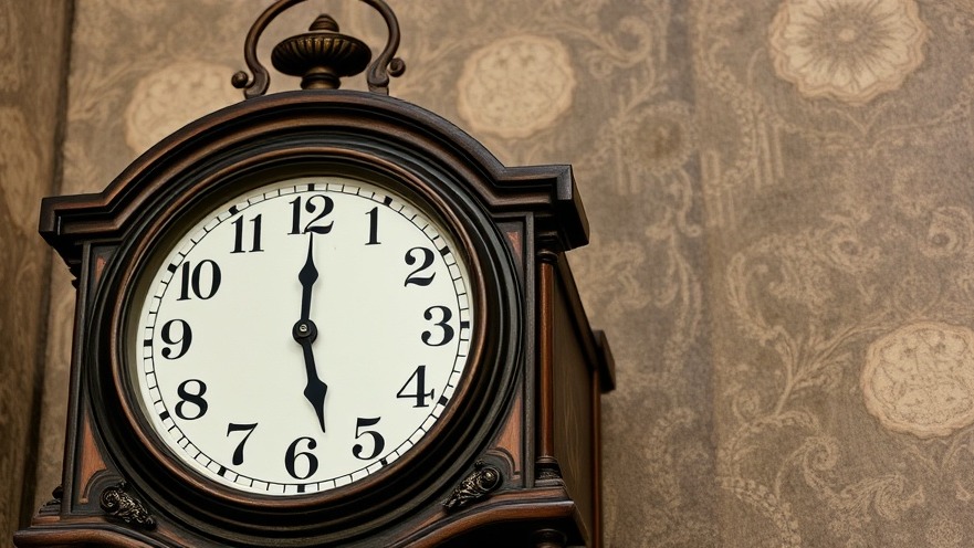 Old clock representing daily routine adjustments for better sleep patterns and health benefits.