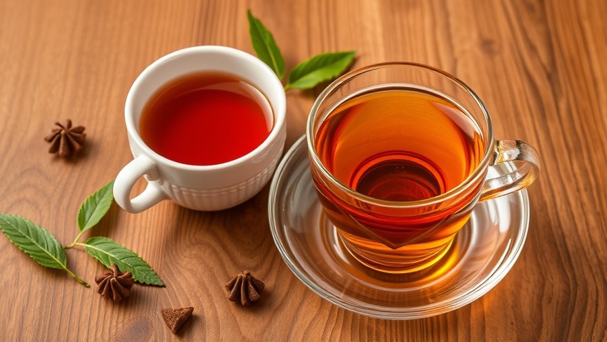 Refreshing tea infused with antioxidants for longevity and healthy beverages.