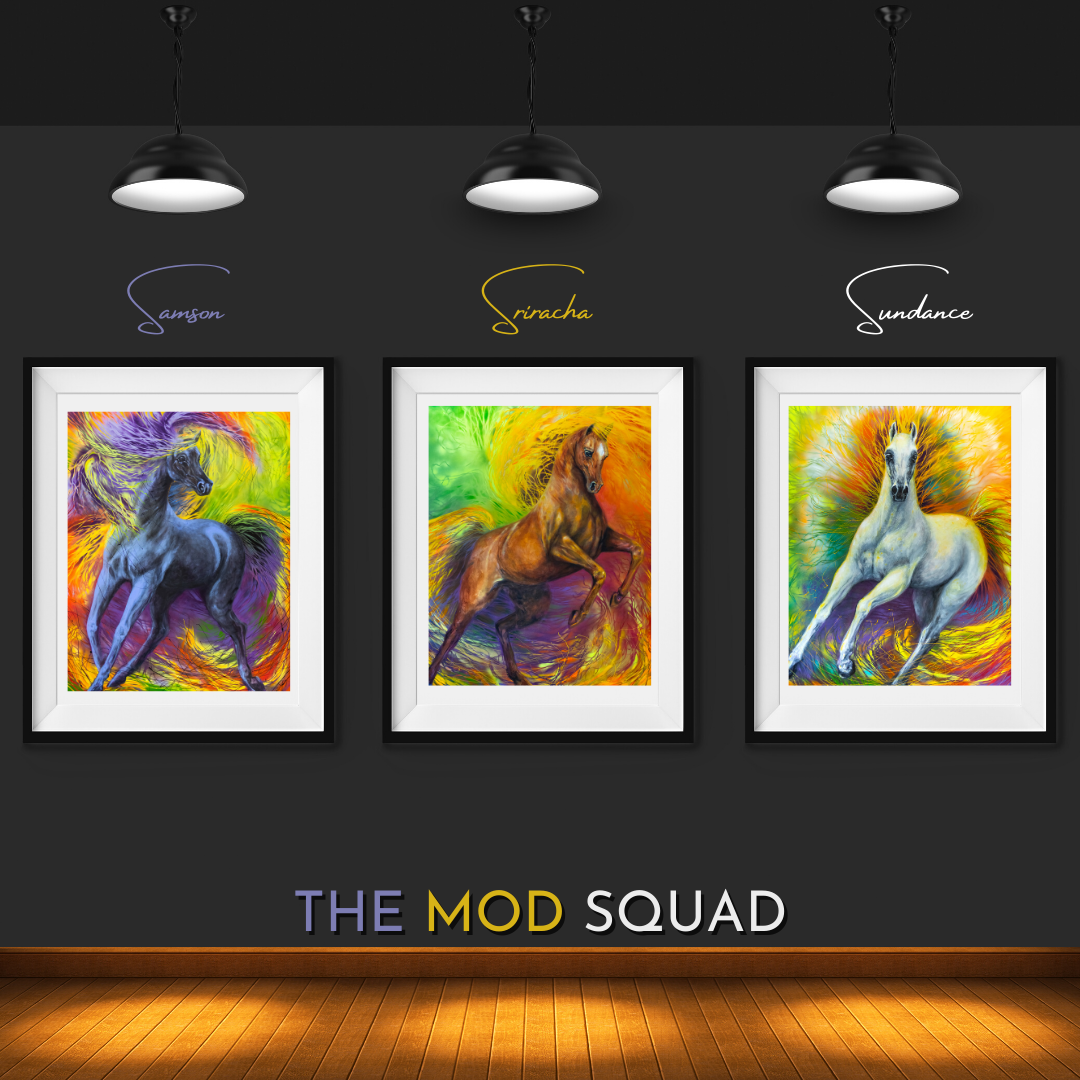The mod squad triptych