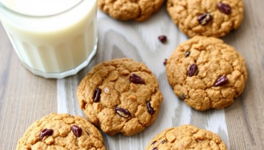 Pumpkin Spice Oatmeal Raisin Cookies