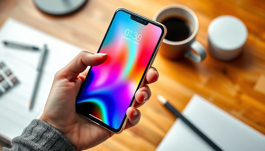 Close-up of smartphone with vibrant display for Google Pixel Pro Fold review.