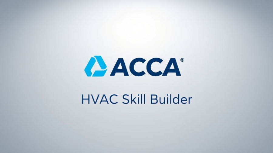 ACCA HVAC Skill Builder logo, representing improper duct sizing.