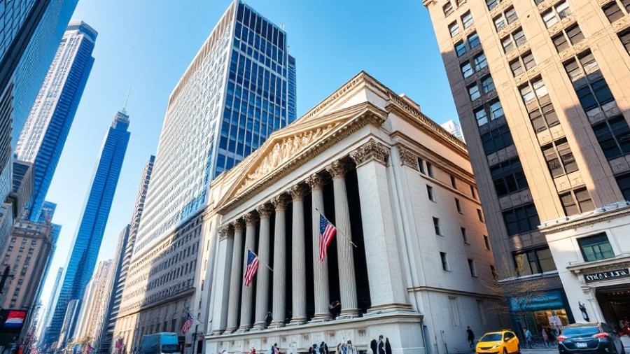 Iconic financial building symbolizing business growth capital.