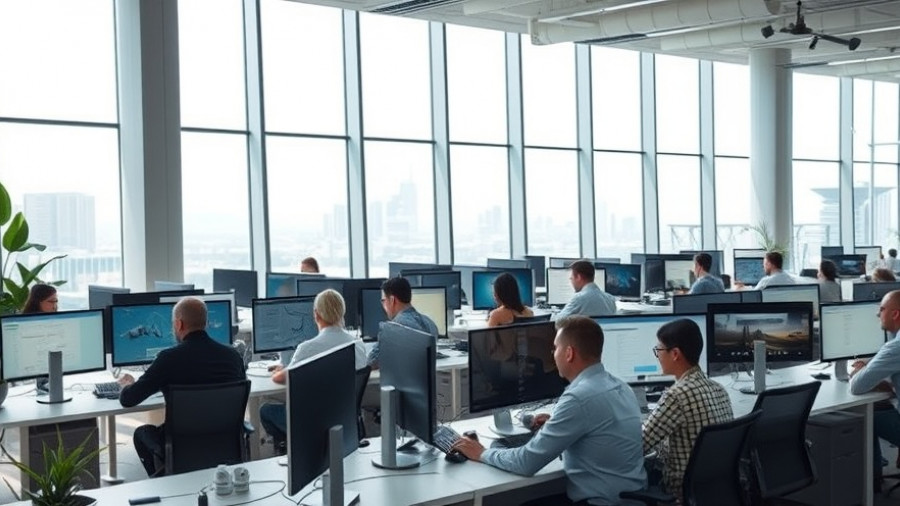 Professionals working in a modern office setting, BlaBlaCar India Growth Strategy.