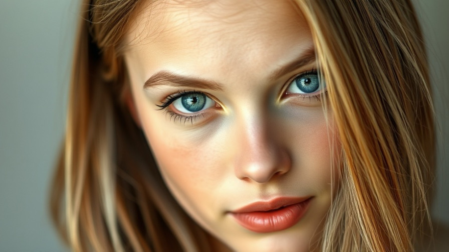 AI-Powered Dental Solutions for Underinsured: Young woman's portrait highlights accessibility.