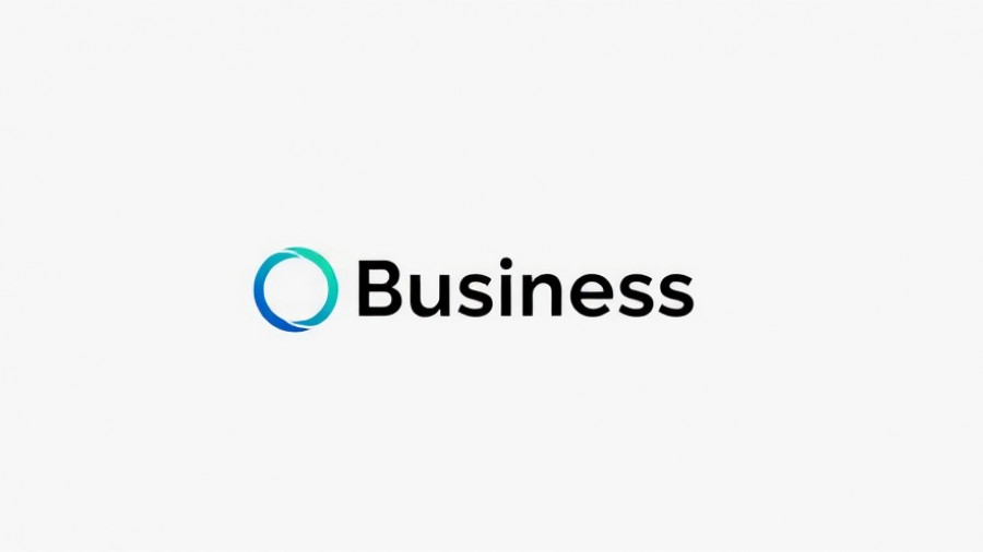 Minimalist logo with a blue circle and 'Business', Twilio's New Data Management Tools.