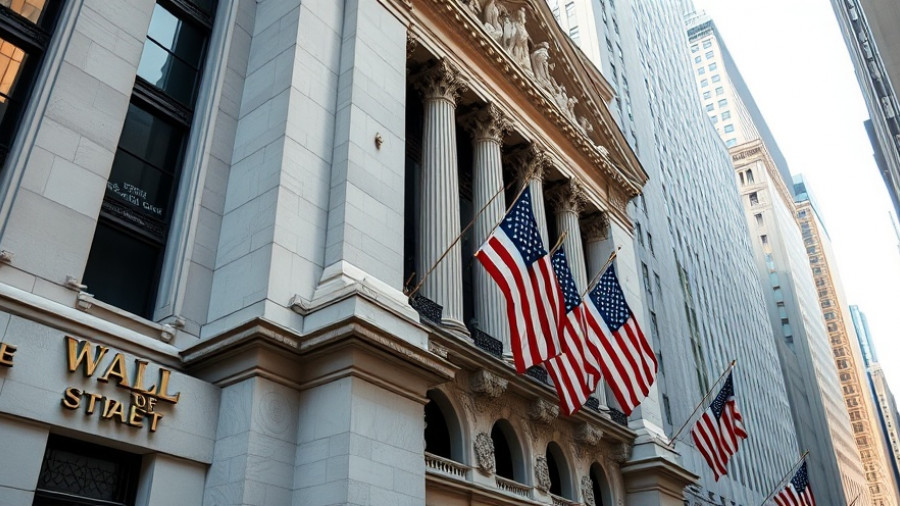 New York Stock Exchange facade with Wall Street sign, business growth capital context.