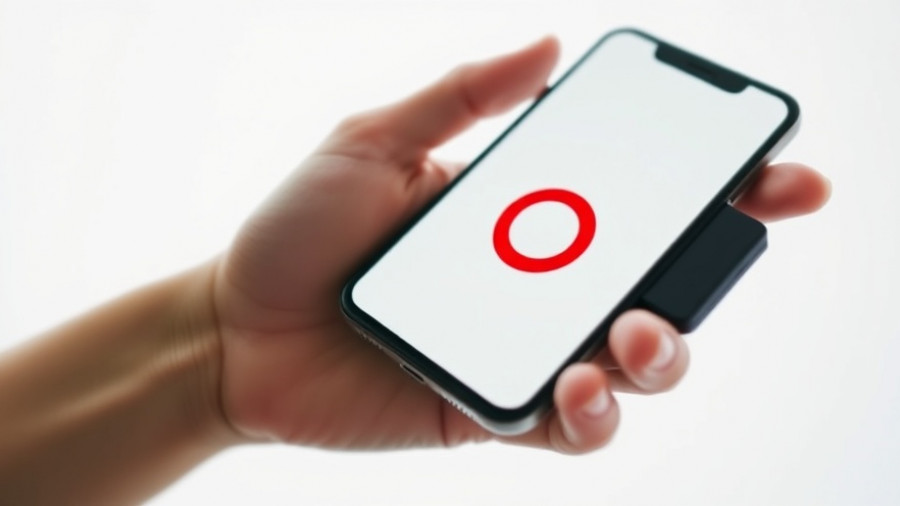 AI patent search tools on smartphone screen displaying logo.