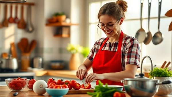 Samin Nosrat's Oakland Kitchen with vibrant cooking scene.