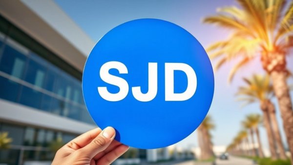 Cabo airport transportation sign in front of modern building.