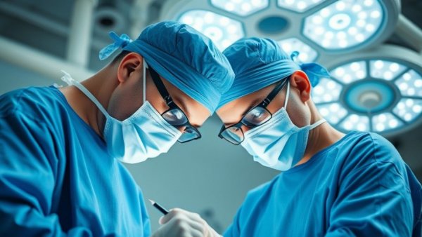 Surgeons performing procedure with CAP-LIFT cannula in operating room.
