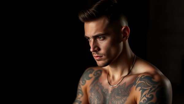 Cover of 'My Brother's Enemy' hockey romance novel with intense man.