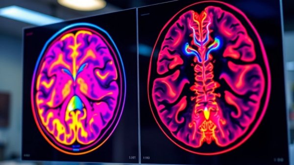Colorful MRI scans showcasing spinal cord injury treatment details.