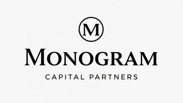 Monogram Capital Partners Fund III logo with circular emblem, minimalistic design.