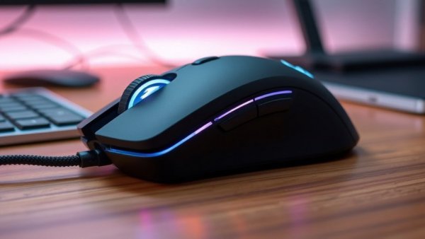 Investing in a high-end mouse in 2025: Sleek gaming mouse on desk