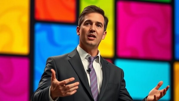 Toyota investment in U.S. manufacturing presentation with confident speaker.