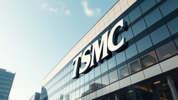 Modern TSMC building exterior showcasing logo, related to TSMC stock price predictions.