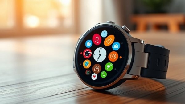 Sleek alternative smartwatches displaying colorful apps