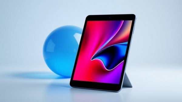 Sleek iPad display with vibrant interface for Black Friday iPad deals.