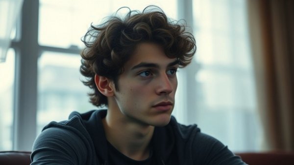 Thoughtful young man reflecting on finding opportunity in outdated rules.