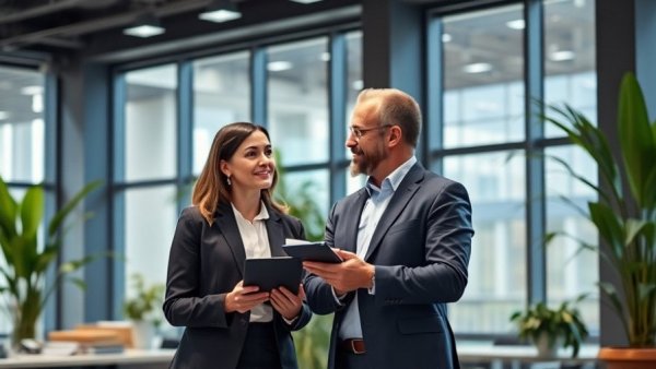 Professional consultation in office, selecting a slip and fall injury lawyer in Nova Scotia.