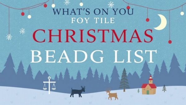 What’s on your Christmas reading list?