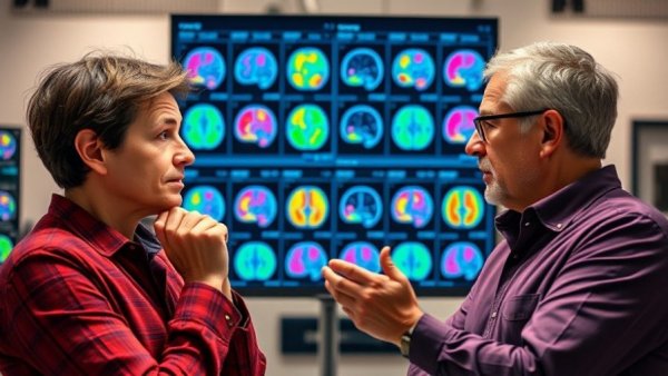 Discussion on SPECT scans in mental health treatment with brain images.