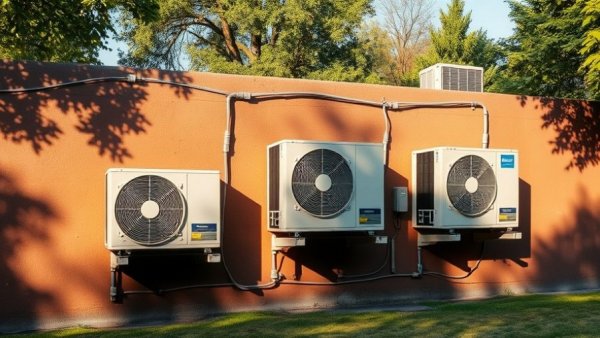 Cooling Tampa Bay HVAC Diagnostics system on brown wall.