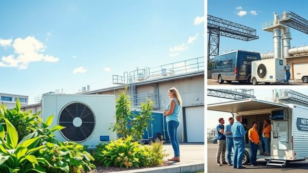 Discussing heat pump misconceptions under sunny skies.