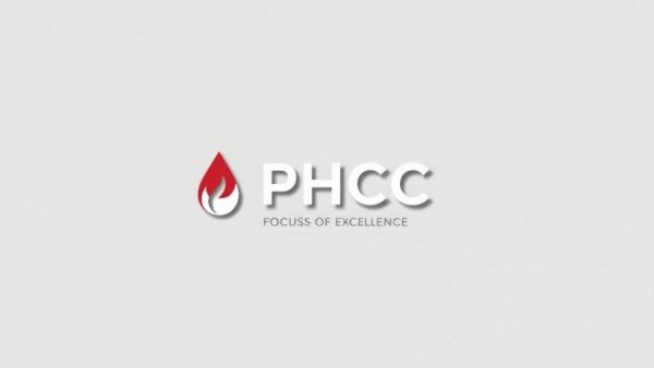 PHCC logo showcasing plumbing, heating, cooling icons for Visionary Peer Groups.