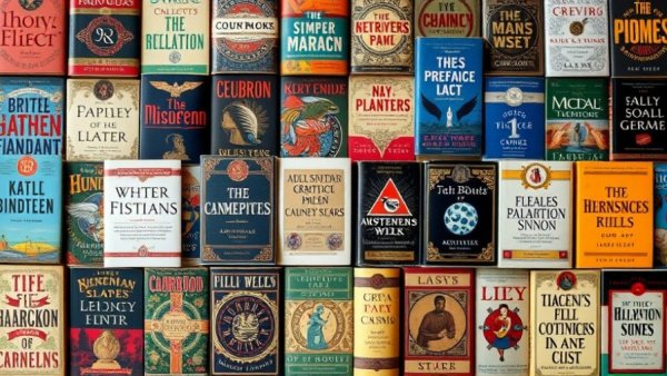 Vibrant collage of 2025 Goodreads Choice Awards books.