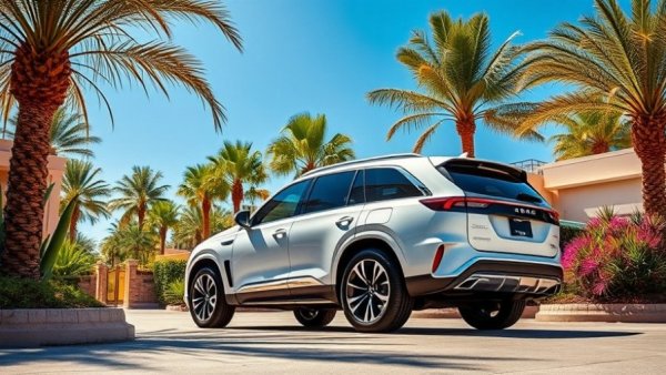 Luxurious white SUV for executive group transportation in Cabo.