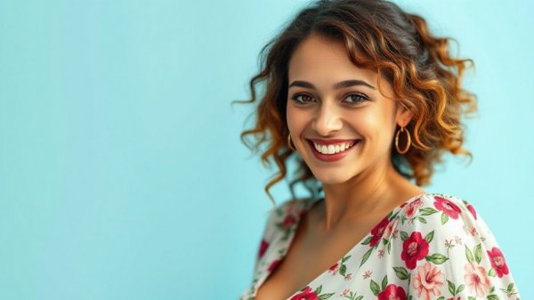 Smiling woman posing gracefully, related to best Colleen Hoover books.