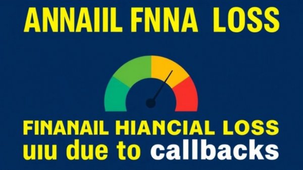 HVAC Callback Calculator gauge indicating financial loss due to callbacks.