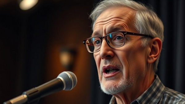 Doctor discusses health benefits of ice cream in a studio.