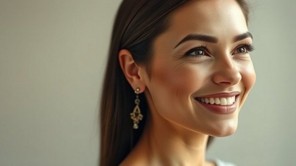 Portrait of a smiling woman illustrating heart health and resilience.