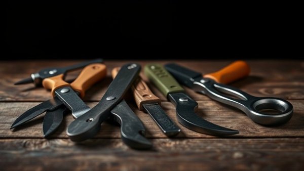 Pristine hand tools arranged on wood, highlighting product success.