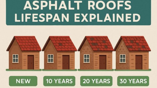Asphalt Roofs Lifespan Explained