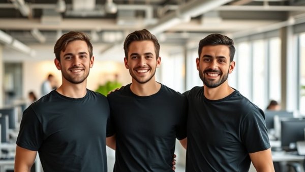 Business team in office showcasing third-party risk management solutions.